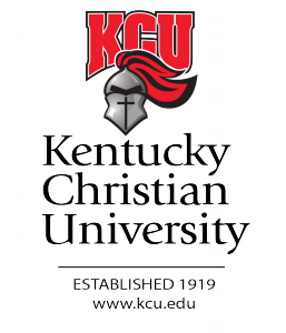 Logo of Kentucky Christian University featuring the text "Kentucky Christian University" accompanied by a cross emblem above the text.